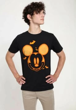 Henry Tiger Unisex DISNEY CLASSICS MICKEY CLASSIC - MICKEY PUMPKIN - T-Shirt Print - Black -Günstiges Henry Tiger Geschäft d158d40452a6423e82a209b12f04f529
