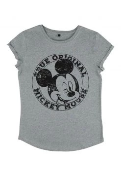 Henry Tiger DISNEY CLASSICS MICKEY CLASSIC - ORIGINAL MICKEY - T-Shirt Print - Melange Grey | Damen -Günstiges Henry Tiger Geschäft d17029e3fae84697ae96669c39075da5