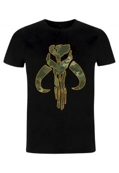 Henry Tiger STAR WARS UNISEX CAMO MANDO - T-Shirt Print - Black -Günstiges Henry Tiger Geschäft d1945a6ec23541bcb1914f66b695e85b