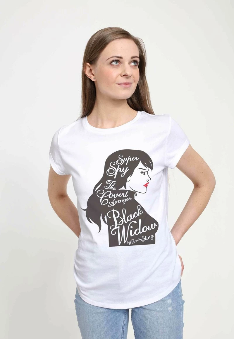 Henry Tiger MARVEL AVENGERS CLASSIC - SUPER SPY - T-Shirt Print - White | Damen 4 Henry Tiger MARVEL AVENGERS CLASSIC - SUPER SPY - T-Shirt Print - White | Damen – Bild 4