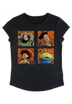 Henry Tiger Damen PIXAR TOY STORY - HALLOWEEN FOUR SQUARE - T-Shirt Print - Black -Günstiges Henry Tiger Geschäft d28e1cfa55084667ba7a0957fecd7b6b