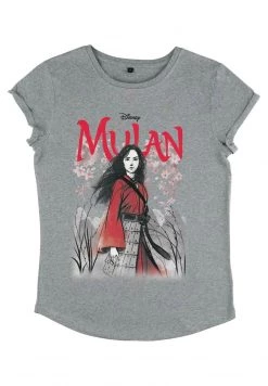 Henry Tiger Damen DISNEY MULAN: LIVE ACTION - WATERCOLOR MULAN TITLE - T-Shirt Print - Melange Grey 8 Henry Tiger Damen DISNEY MULAN: LIVE ACTION - WATERCOLOR MULAN TITLE - T-Shirt Print - Melange Grey -Günstiges Henry Tiger Geschäft d2a890dd114e411ba6e161dfe024df93