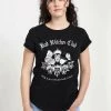 Henry Tiger Damen DISNEY VILLAINS - BAD WITCH CLUB - T-Shirt Print - Black