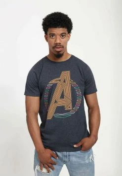 Henry Tiger Herren MARVEL AVENGERS CLASSIC - NEON AVENGERS ICON - T-Shirt Print - Melange Black 9 Henry Tiger Herren MARVEL AVENGERS CLASSIC - NEON AVENGERS ICON - T-Shirt Print - Melange Black -Günstiges Henry Tiger Geschäft d46f3329e2e446008cce4bd3cbcbb938