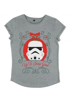 Henry Tiger Damen STAR WARS SNOW GOOD - T-Shirt Print - Melange Grey -Günstiges Henry Tiger Geschäft d51866da9e4e45ec9f4f93ae878c7a54