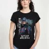 Henry Tiger Damen MARVEL WALKER HERO - T-Shirt Print - Black