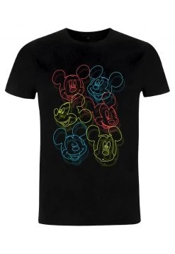 Henry Tiger DISNEY CLASSICS UNISEX NEON HEADS - T-Shirt Print - Black -Günstiges Henry Tiger Geschäft d587d92030114af3b0e9284788441a2c