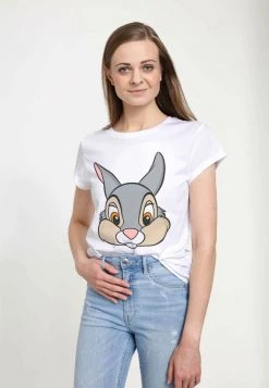 Henry Tiger Damen DISNEY CLASSICS THUMPER BIG FACE - T-Shirt Print - White -Günstiges Henry Tiger Geschäft d5906efd682c4d65a717dada1f57f7af
