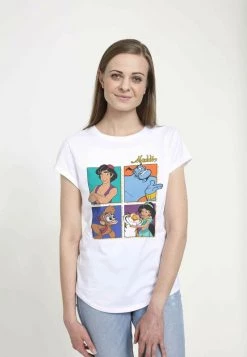 Henry Tiger Damen DISNEY - T-Shirt Print - White