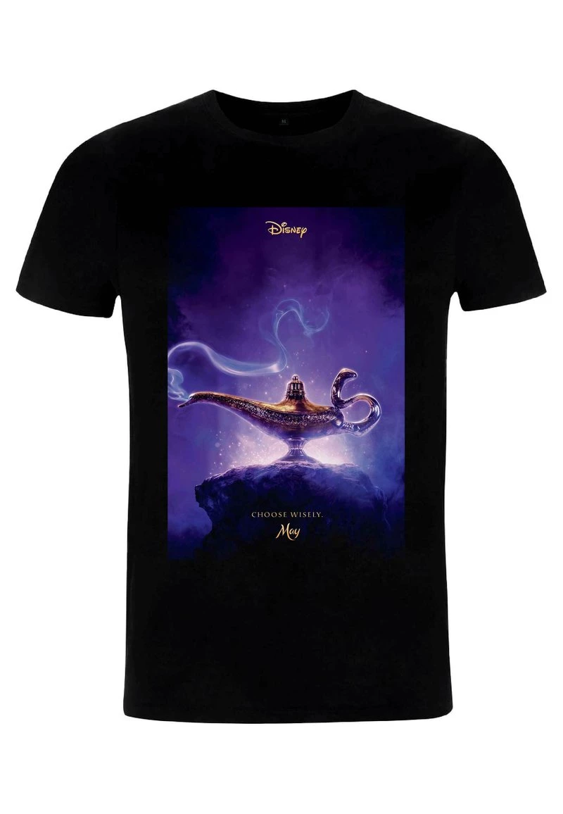 Henry Tiger Unisex DISNEY ALADDIN LIVE ACTION POSTER - T-Shirt Print - Black 4 Henry Tiger Unisex DISNEY ALADDIN LIVE ACTION POSTER - T-Shirt Print - Black – Bild 4