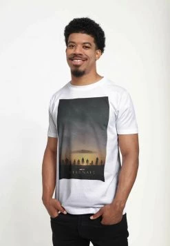 Henry Tiger MARVEL UNISEX ETERNALS POSTER - T-Shirt Print - White -Günstiges Henry Tiger Geschäft d7df91e5764243a383bc1117823cfe44
