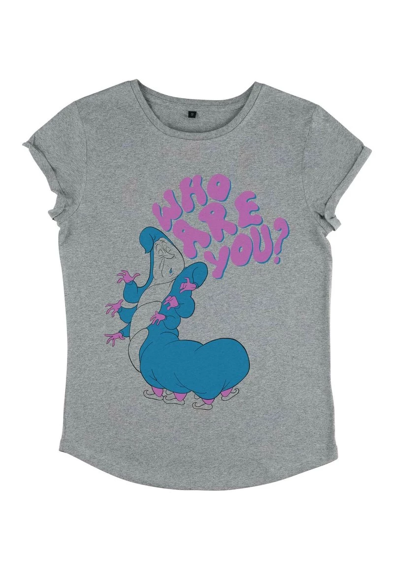 Henry Tiger Damen DISNEY CLASSICS WHO ARE YOU - T-Shirt Print - Melange Grey 4 Henry Tiger Damen DISNEY CLASSICS WHO ARE YOU - T-Shirt Print - Melange Grey – Bild 4