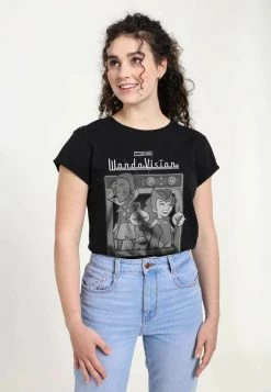Henry Tiger Damen MARVEL WANDA VISION VINTAGE TV - T-Shirt Print - Black 8 Henry Tiger Damen MARVEL WANDA VISION VINTAGE TV - T-Shirt Print - Black -Günstiges Henry Tiger Geschäft d8492f19174948a3ad848652348ec5ef