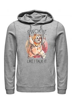 Henry Tiger Unisex Kapuzenpullover - Melange Grey