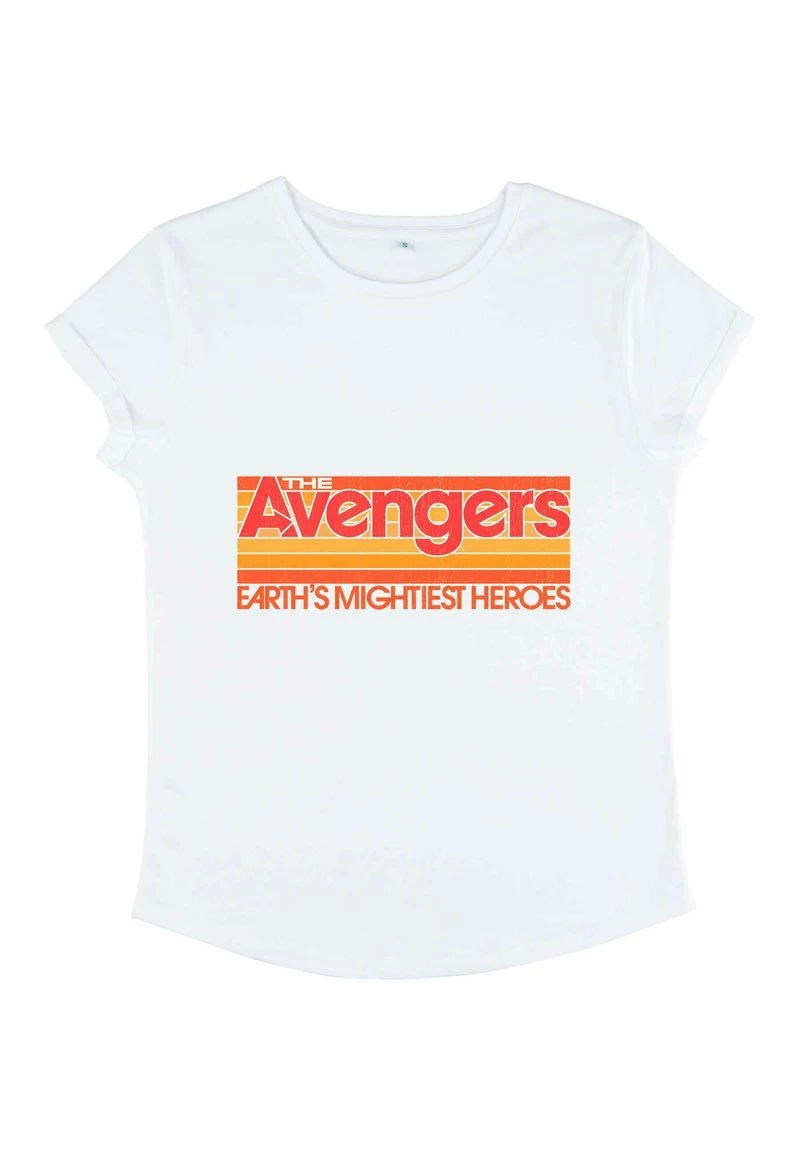 Henry Tiger Damen MARVEL AVENGERS CLASSIC - RETRO AVENGERS - T-Shirt Print - White 4 Henry Tiger Damen MARVEL AVENGERS CLASSIC - RETRO AVENGERS - T-Shirt Print - White – Bild 4