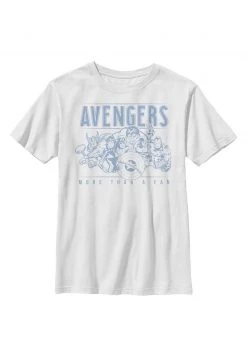 Henry Tiger Unisex MARVEL - T-Shirt Print - White