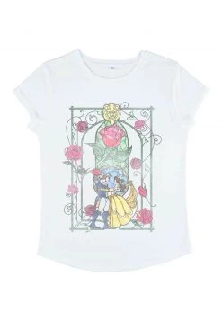 Henry Tiger Damen DISNEY BEAUTY & THE BEAST - BEAUTY DANCE - T-Shirt Print - White -Günstiges Henry Tiger Geschäft d9138cb9ae6c4de19a71f5a2b3b024cc