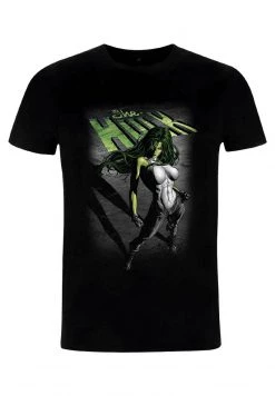 Henry Tiger Unisex MARVEL OTHER - INCREDIBLE SHE - T-Shirt Print - Black -Günstiges Henry Tiger Geschäft d95024efa4f041d4aedad75545f4ca6f