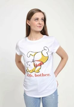 Henry Tiger Damen DISNEY WOMEN'S OH BOTHER BEAR - T-Shirt Print - White -Günstiges Henry Tiger Geschäft d974eae280704c0eb9a7cdc5c06f7054