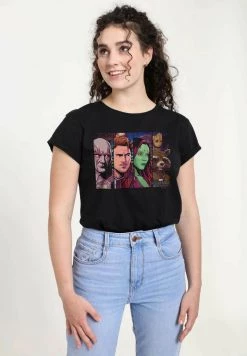 Henry Tiger Damen MARVEL GUARDIANS OF THE GALAXY 2 - WE IS BOXED - T-Shirt Print - Black -Günstiges Henry Tiger Geschäft da574de3414742e3a581c6991735ffbc