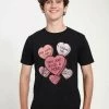 Henry Tiger STAR WARS UNISEX CANDY HEARTS - T-Shirt Print - Black