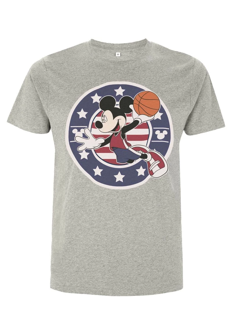 Henry Tiger Unisex DISNEY CLASSICS B BALL AMERICANA - T-Shirt Print - Melange Grey 4 Henry Tiger Unisex DISNEY CLASSICS B BALL AMERICANA - T-Shirt Print - Melange Grey – Bild 4