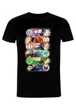 Henry Tiger Unisex MARVEL AVENGERS: ENDGAME - AVENGERS GROUP BADGE - T-Shirt Print - Black -Günstiges Henry Tiger Geschäft db5a9ffdccfd4274adf22eeb3302c8d9
