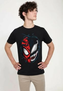 Henry Tiger Unisex MARVEL OTHER - PETER VENOM - T-Shirt Print - Black -Günstiges Henry Tiger Geschäft db761a3feb694b8b87de42207128ae29