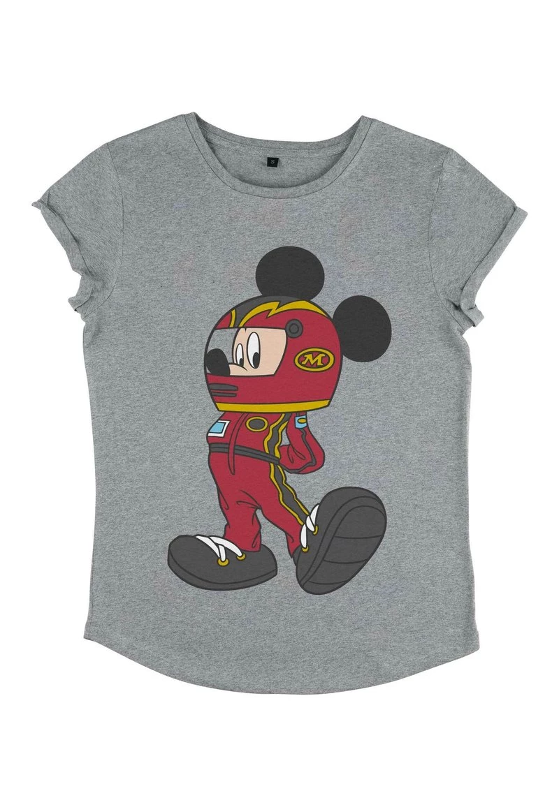 Henry Tiger Damen DISNEY CLASSICS MICKEY CLASSIC - MICKEY RACECAR DRIVER - T-Shirt Print - Melange Grey 4 Henry Tiger Damen DISNEY CLASSICS MICKEY CLASSIC - MICKEY RACECAR DRIVER - T-Shirt Print - Melange Grey – Bild 4