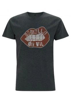 Henry Tiger DISNEY CLASSICS EMBROIDERY - T-Shirt Print - Melange Black | Unisex -Günstiges Henry Tiger Geschäft dc47a5dfe7634fb481567639e428cb36