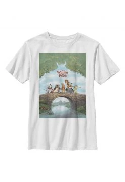 Henry Tiger Unisex DISNEY CLASSICS POOH POSTER - T-Shirt Print - White