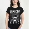 Henry Tiger Damen DISNEY CLASSICS PUMPKIN KING - T-Shirt Print - Black