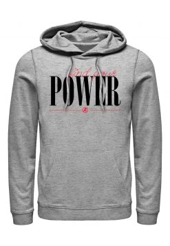 Henry Tiger MARVELPOWER SCRIPT - Kapuzenpullover - Melange Grey | Unisex