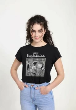 Henry Tiger Damen MARVEL WANDA VISION VINTAGE TV - T-Shirt Print - Black 7 Henry Tiger Damen MARVEL WANDA VISION VINTAGE TV - T-Shirt Print - Black -Günstiges Henry Tiger Geschäft de0220d4cb8f4525a5e0d0f4acc86c6d
