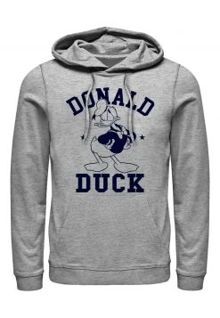 Henry Tiger Unisex DISNEY CLASSICS DONALD GOES TO COLLEGE - Kapuzenpullover - Melange Grey