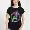 Henry Tiger MARVEL AVENGERS - T-Shirt Print - Black | Damen