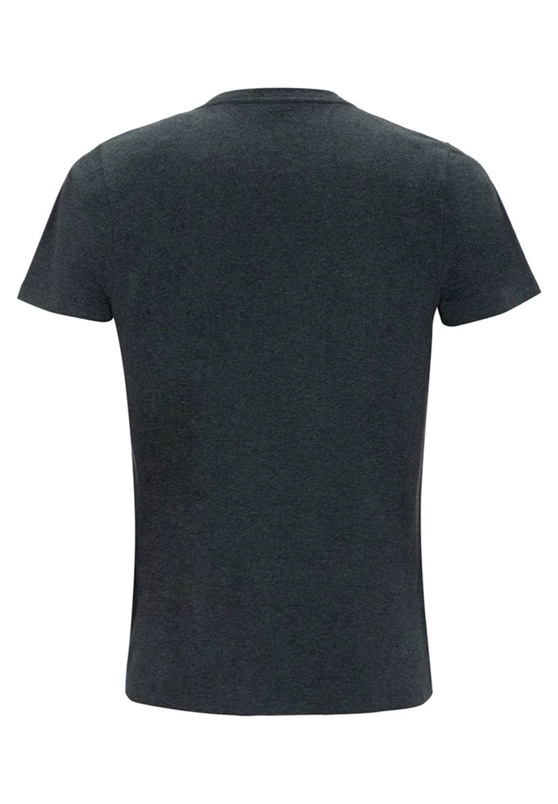 Henry Tiger Unisex BEGIN - T-Shirt Print - Melange Black 7 Henry Tiger Unisex BEGIN - T-Shirt Print - Melange Black – Bild 7