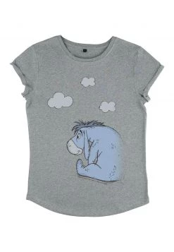 Henry Tiger DISNEY CLASSICS WINNIE THE POOH - CLOUDY EEYORE - T-Shirt Print - Melange Grey | Damen -Günstiges Henry Tiger Geschäft dfbe5b0b4d164ec98fe1de1df209cf15