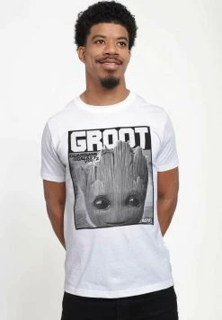 Henry Tiger MARVEL GUARDIANS OF THE GALAXY 2 - GROOT BOLDEN - T-Shirt Print - White | Unisex -Günstiges Henry Tiger Geschäft dfbec6dcc27e4ce9ad2f4d6688af3103