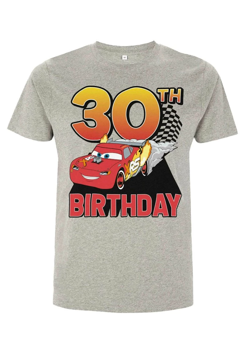 Henry Tiger PIXAR CARS 2 - LIGHTNING BIRTHDAY 30 - T-Shirt Print - Melange Grey | Herren 4 Henry Tiger PIXAR CARS 2 - LIGHTNING BIRTHDAY 30 - T-Shirt Print - Melange Grey | Herren – Bild 4