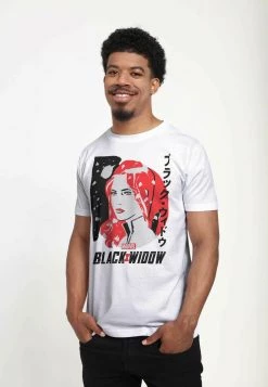 Henry Tiger Unisex MARVEL BLACK WIDOW - DRAWN WIDOW - T-Shirt Print - White -Günstiges Henry Tiger Geschäft e045538f7c3f439faf63274c021610b8