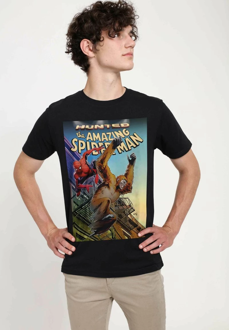 Henry Tiger Unisex MARVEL SPIDER-MAN CLASSIC - HUNTED SPIDER-MAN - T-Shirt Print - Black 3 Henry Tiger Unisex MARVEL SPIDER-MAN CLASSIC - HUNTED SPIDER-MAN - T-Shirt Print - Black – Bild 3
