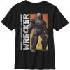 Henry Tiger Unisex STAR WARS WRECKER - T-Shirt Print - Black