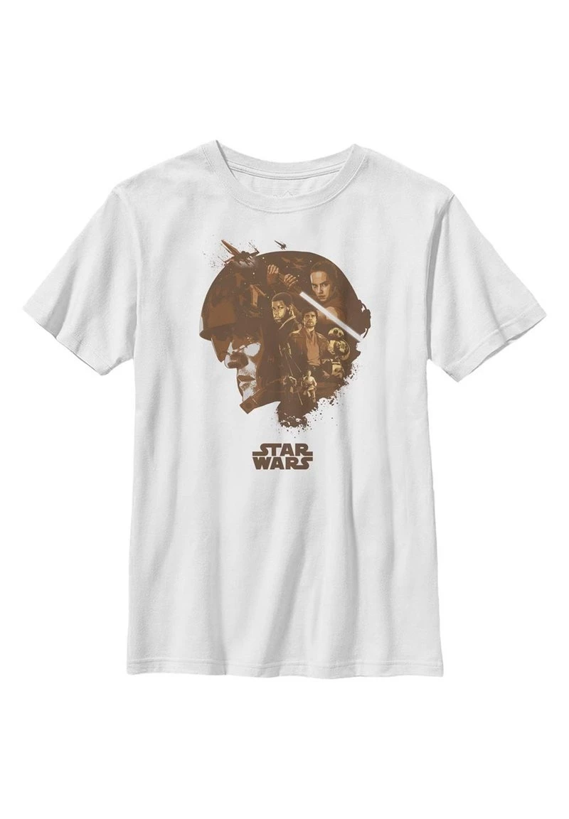 Henry Tiger Unisex STAR WARS KIDS POE HEAD FILL - T-Shirt Print - White 1 Henry Tiger Unisex STAR WARS KIDS POE HEAD FILL - T-Shirt Print - White