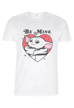 Henry Tiger STAR WARS GROGU UNISEX BE MINE - T-Shirt Print - White -Günstiges Henry Tiger Geschäft e103d610d30a4183854145cd7e7fcfba