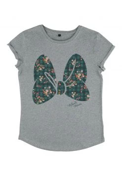 Henry Tiger DISNEY CLASSICS PLAID FLORAL BOW - T-Shirt Print - Melange Grey | Damen -Günstiges Henry Tiger Geschäft e136670ab74c481b9382f3335fe4bbcc