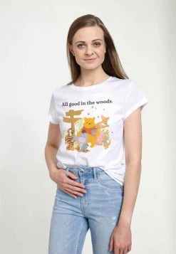 Henry Tiger DISNEY CLASSICS WINNIE THE POOH - POOH IN THE WOODS - T-Shirt Print - White | Damen