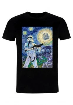 Henry Tiger Unisex STAR WARS: CLASSIC - STORMY NIGHT - T-Shirt Print - Black -Günstiges Henry Tiger Geschäft e142c9a118e741fc905c3c2ae437996e