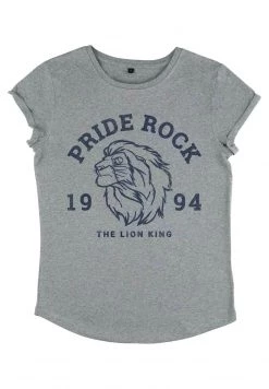Henry Tiger Damen DISNEY THE LION KING - PRIDE ROCK - T-Shirt Print - Melange Grey -Günstiges Henry Tiger Geschäft e175b3f5dc864fff9b974bdefec7f1d3