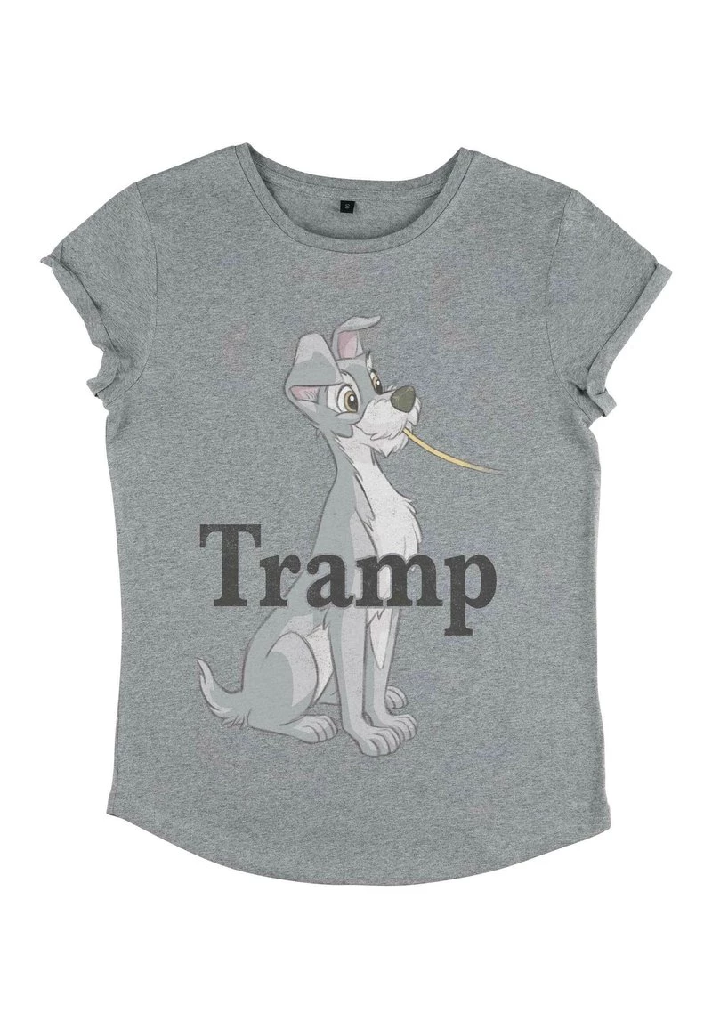 Henry Tiger Damen DISNEY CLASSICS LADY & THE TRAMP - HER TRAMP - T-Shirt Print - Melange Grey 4 Henry Tiger Damen DISNEY CLASSICS LADY & THE TRAMP - HER TRAMP - T-Shirt Print - Melange Grey – Bild 4